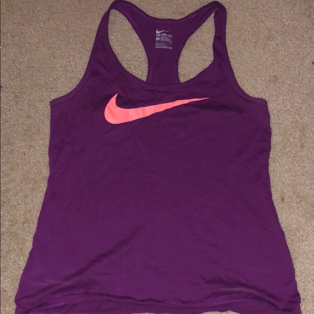 Purple Nike tank